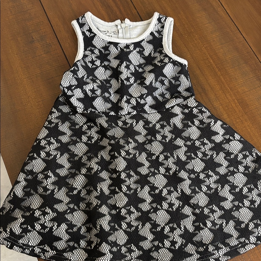 Pippa & Julie Gray Textured Dress